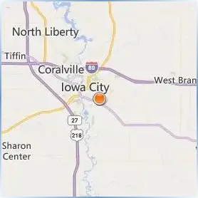PCI Academy Iowa City Location Map PCI Academy Iowa City Location Map